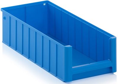 Stelling En Magazijnbak Kunststof Blauw Maat 50x23,4x14cm